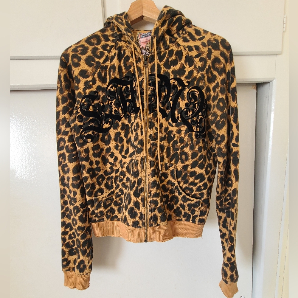 L.A.M.B. LEOPARD HOODIE